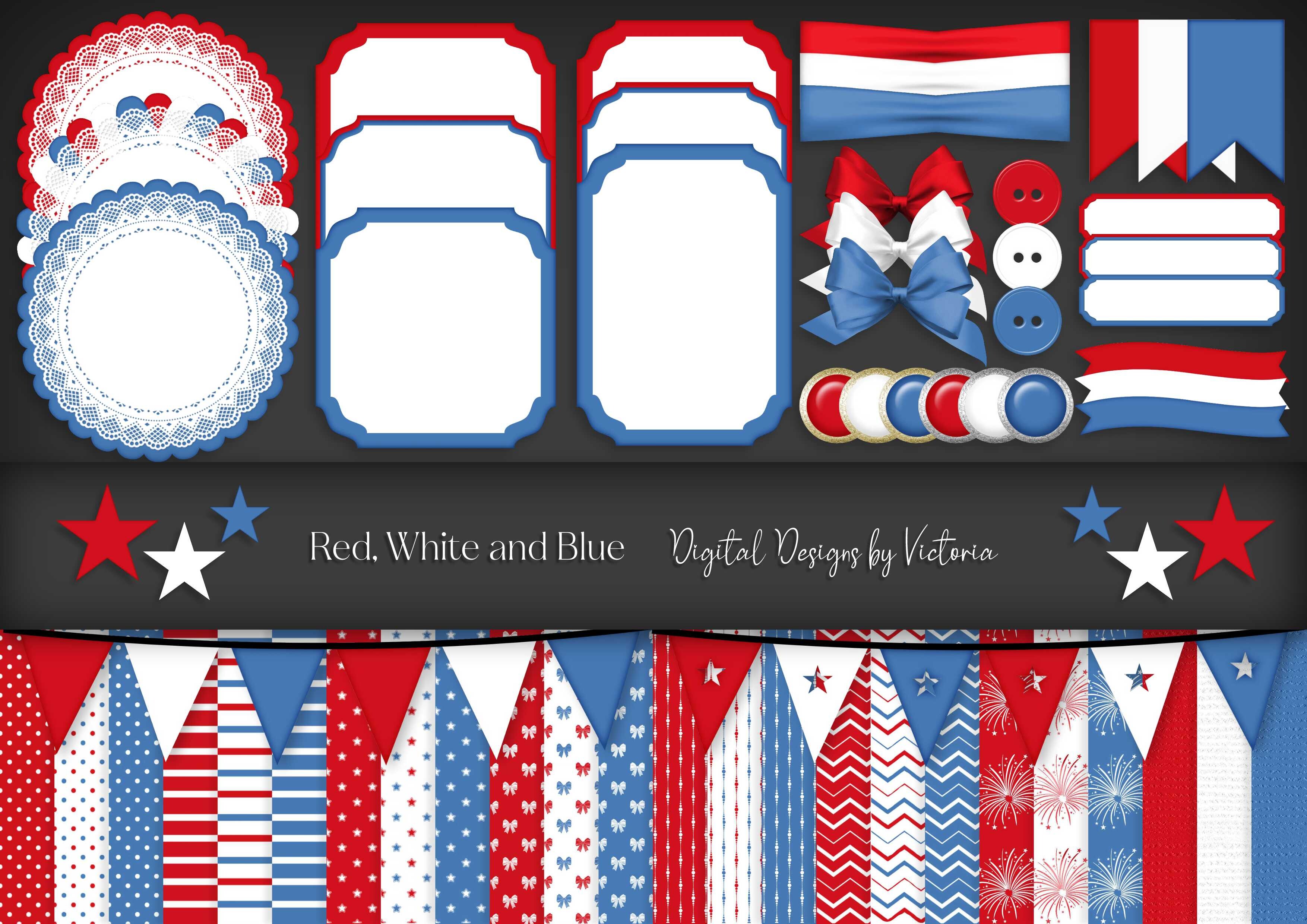 Red White and Blue Element Kit