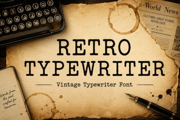 Retro Typewriter
