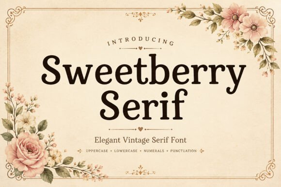 Sweetberry Serif Font by Bundle