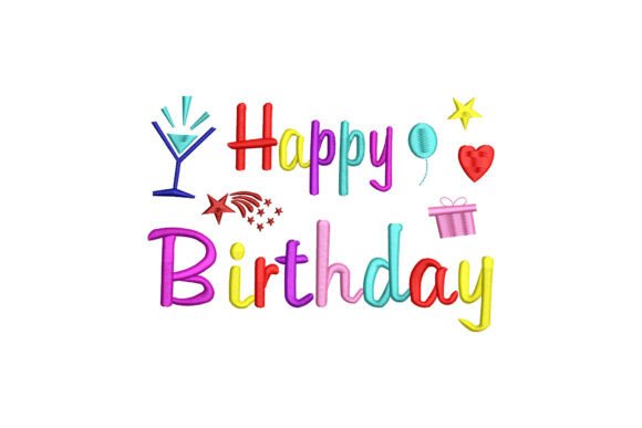 Colorful Happy Birthday