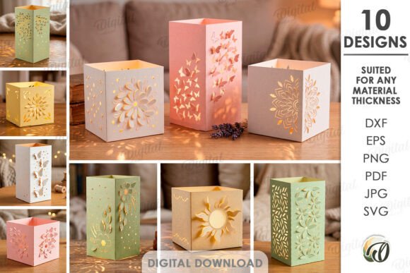 Decorative Paper Lanterns Bundle