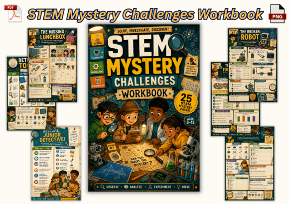 STEM Mystery Challenges Workbook