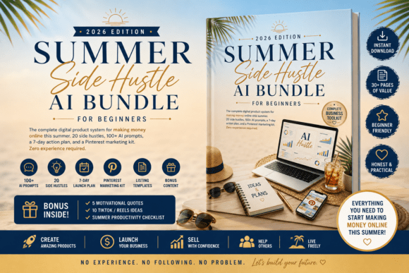 Summer Side Hustle AI Bundle 2026