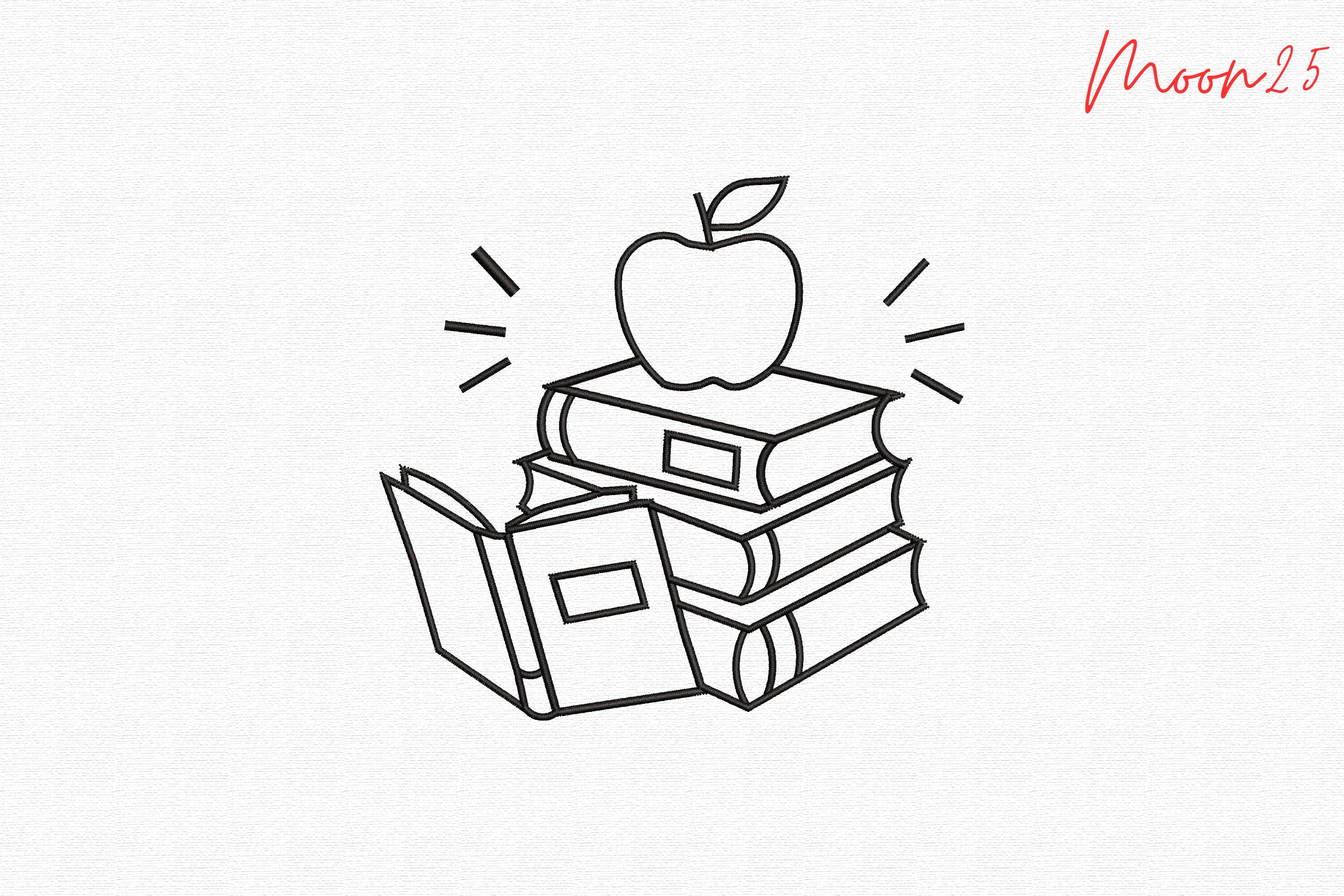 Teacher Books Apple Learning Stack Theme