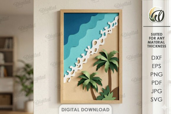 3D Paper Layered Artworks Bundle — photo 2
