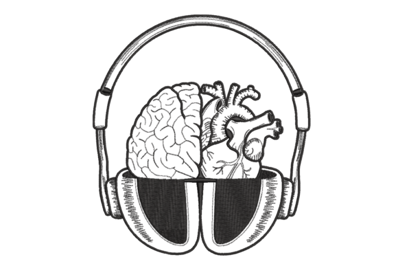 Brain & Heart Headphones