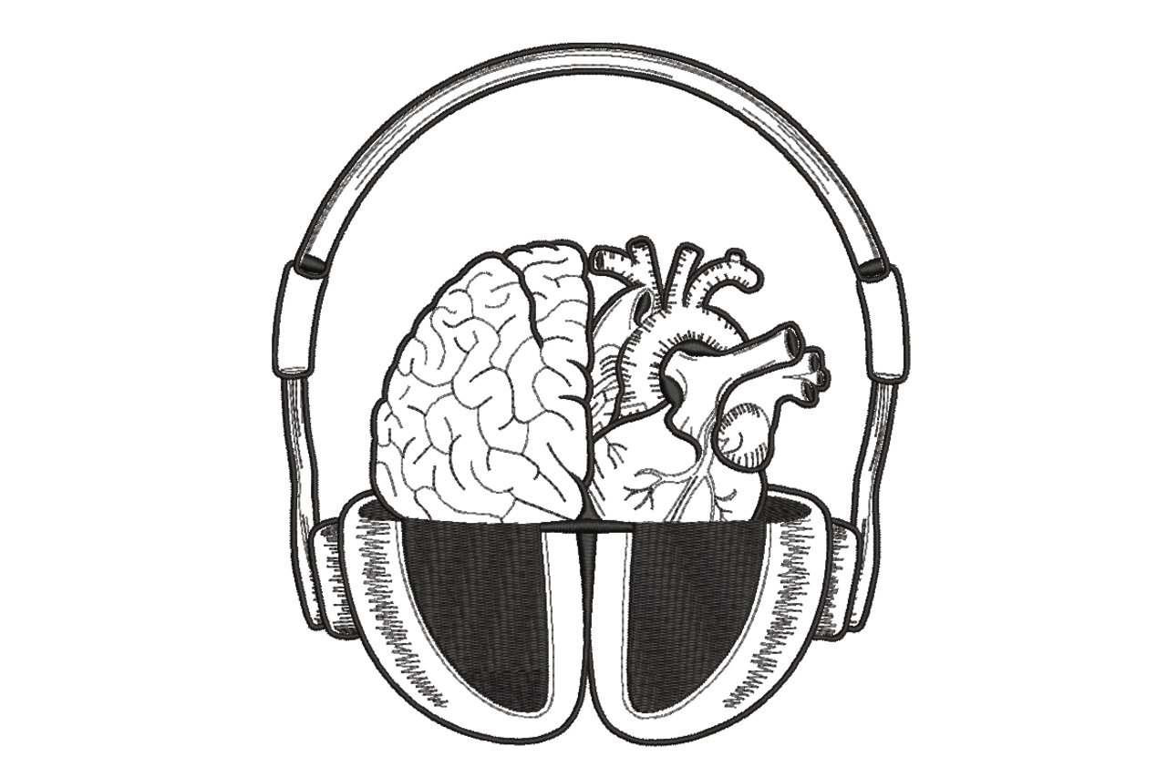 Brain & Heart Headphones