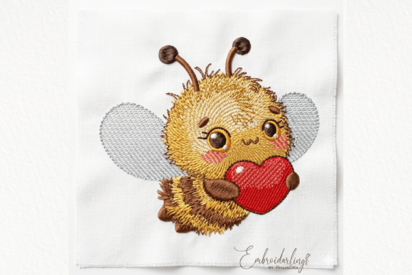 Bumble Bee Embroidery Designs File