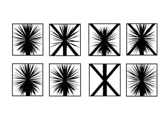 Burst Starburst Shapes SVG Cut Files