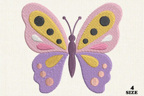 Butterfly Embroidery Design