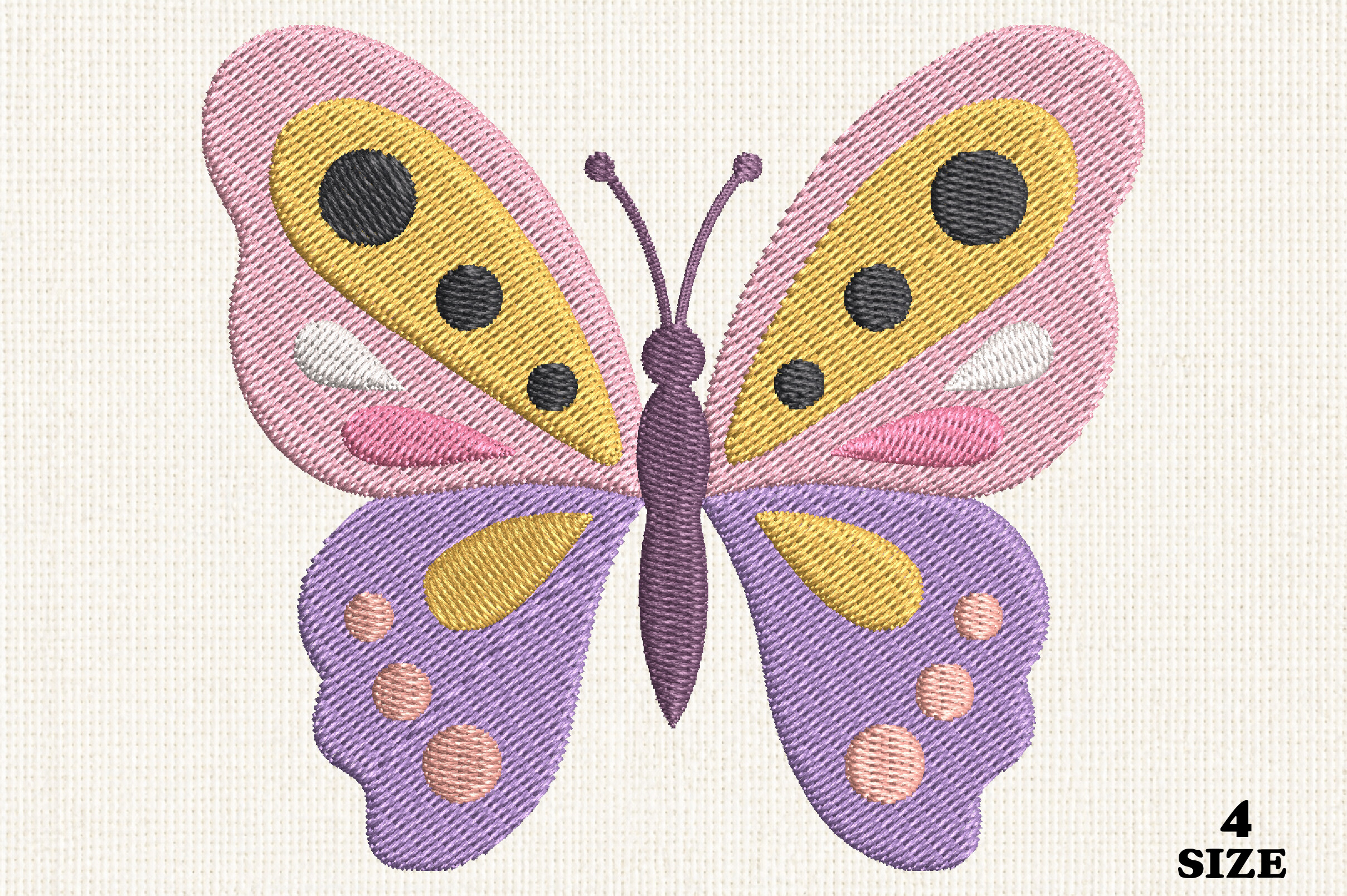 Butterfly Embroidery Design