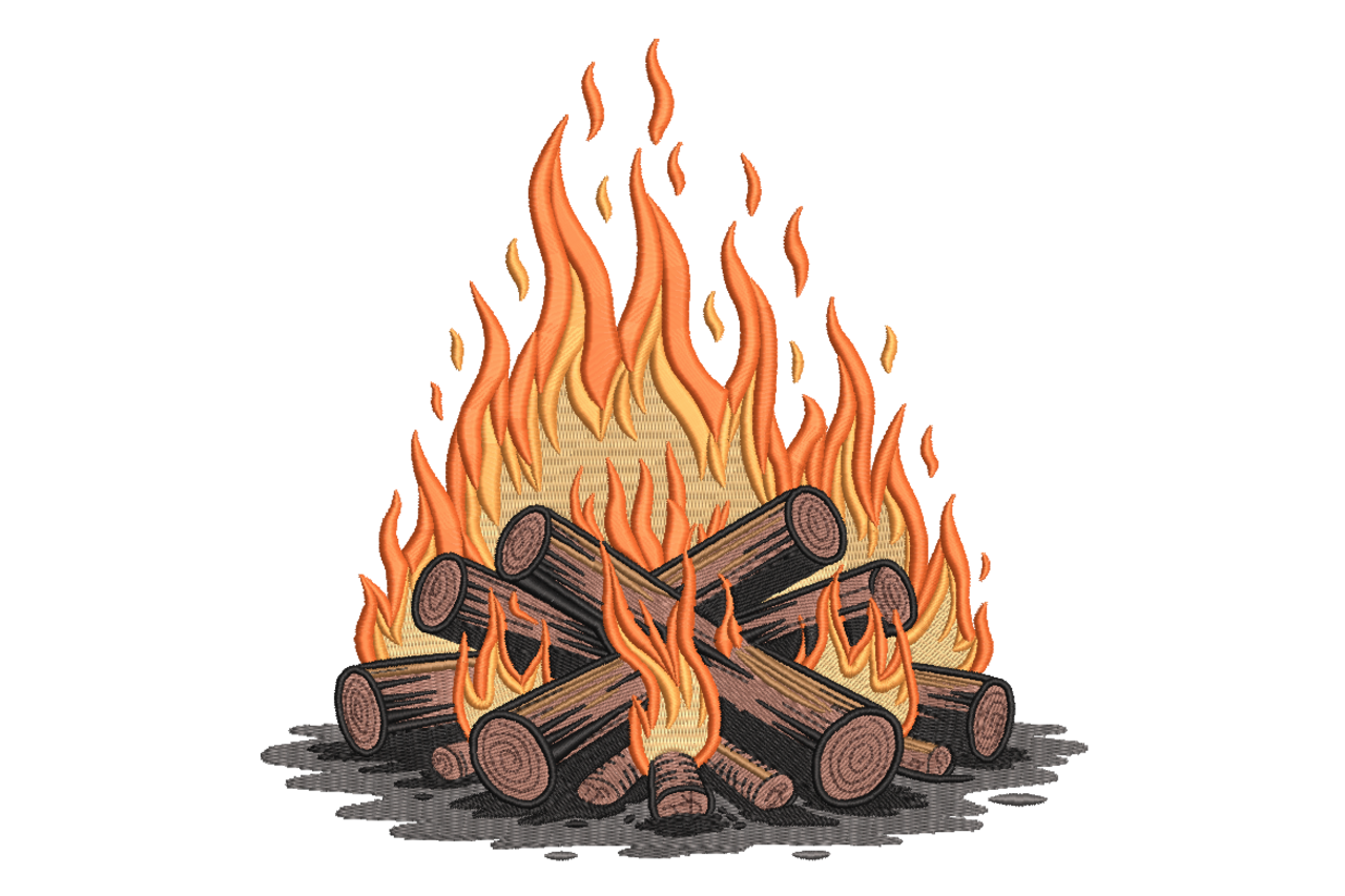 Campfire Flames
