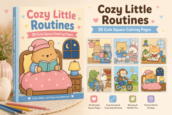 Cozy Animals Little Routines Baby Cutie