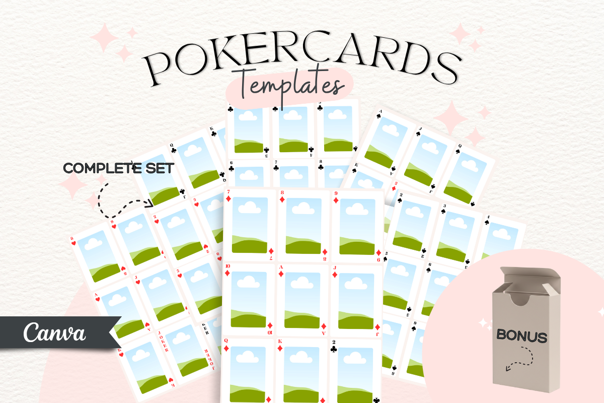 Editable Cards Canva Template