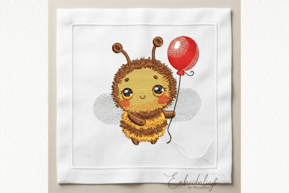 Honey Bee Embroidery Designs File