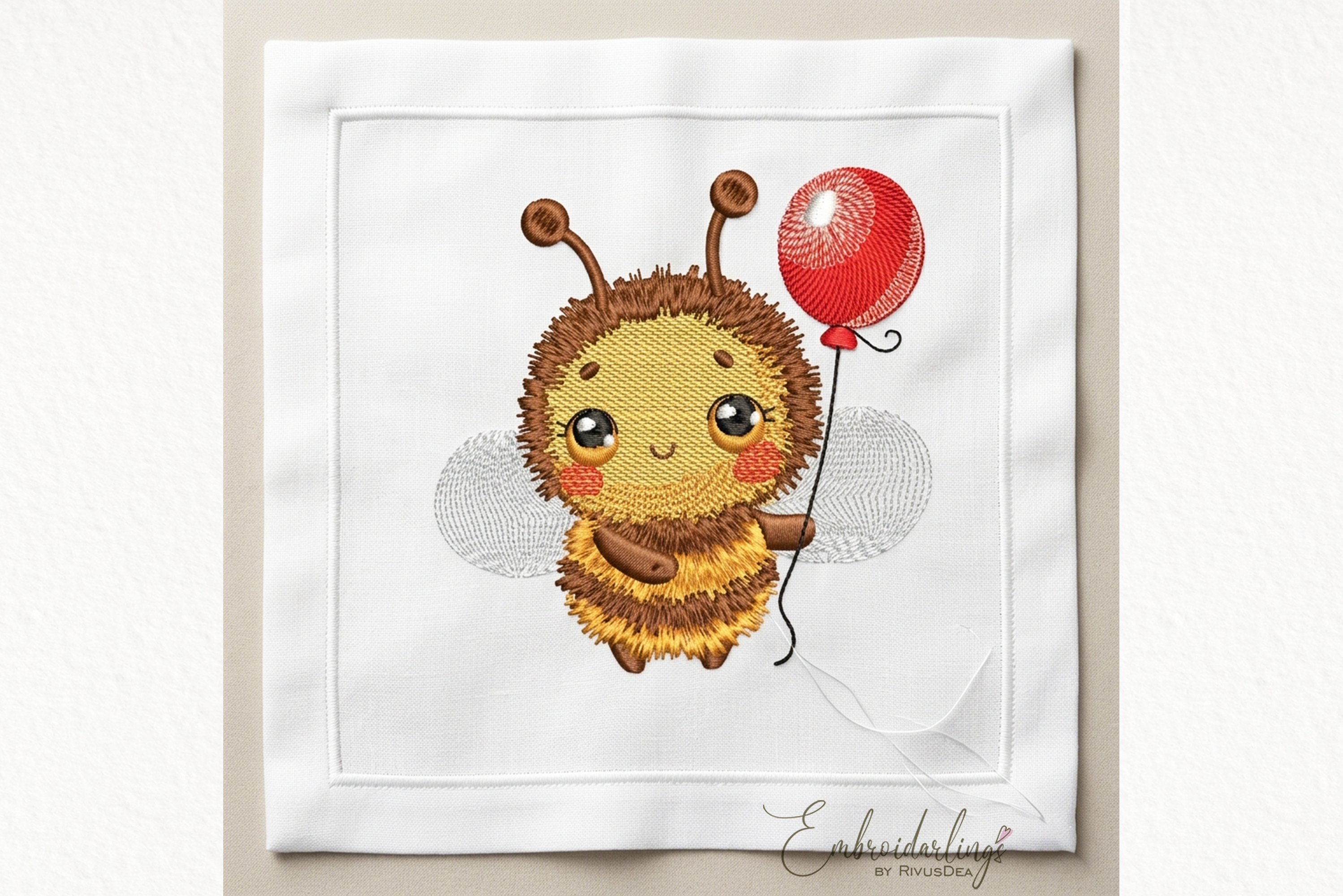 Honey Bee Embroidery Designs File