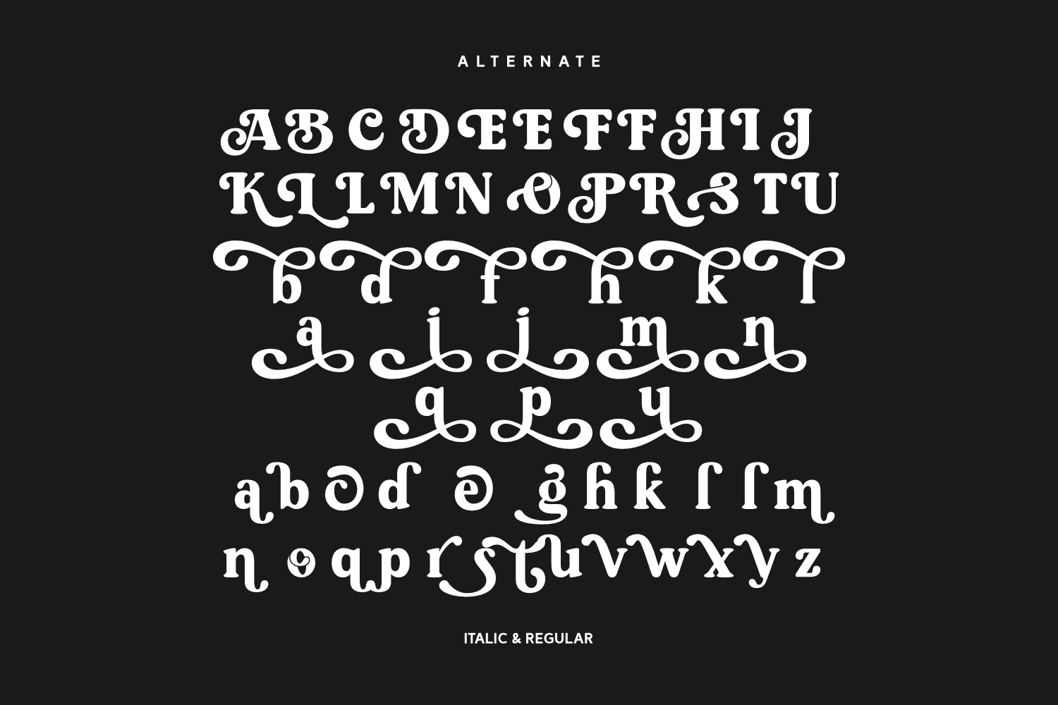 Lemon and Orange Font - photo 8