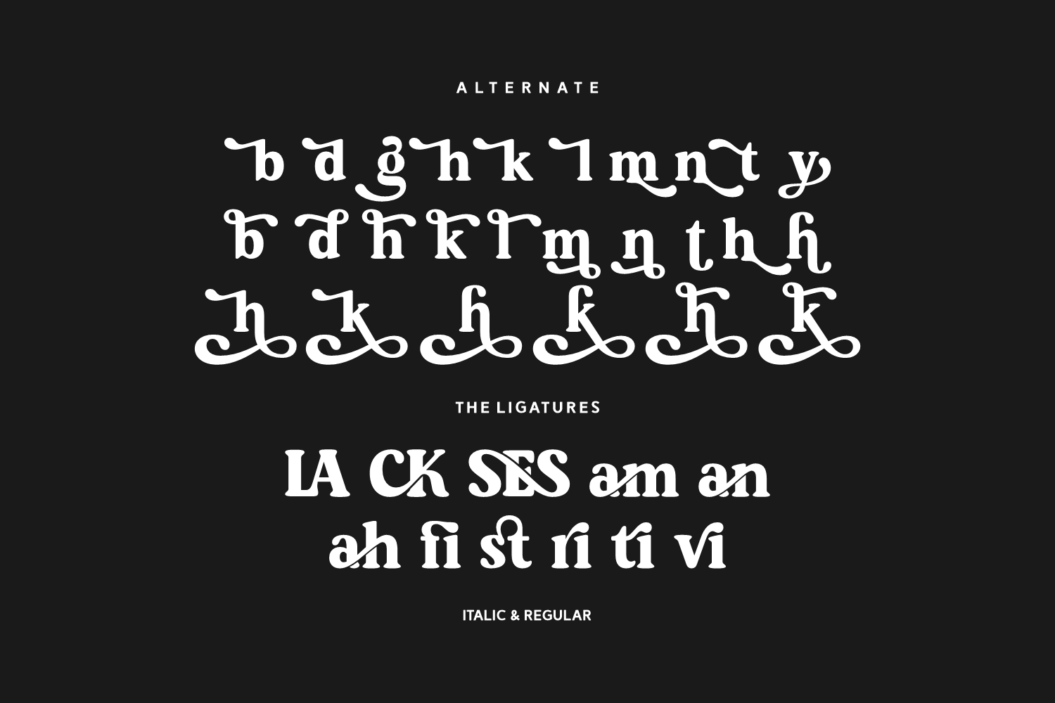 Lemon and Orange Font - photo 9