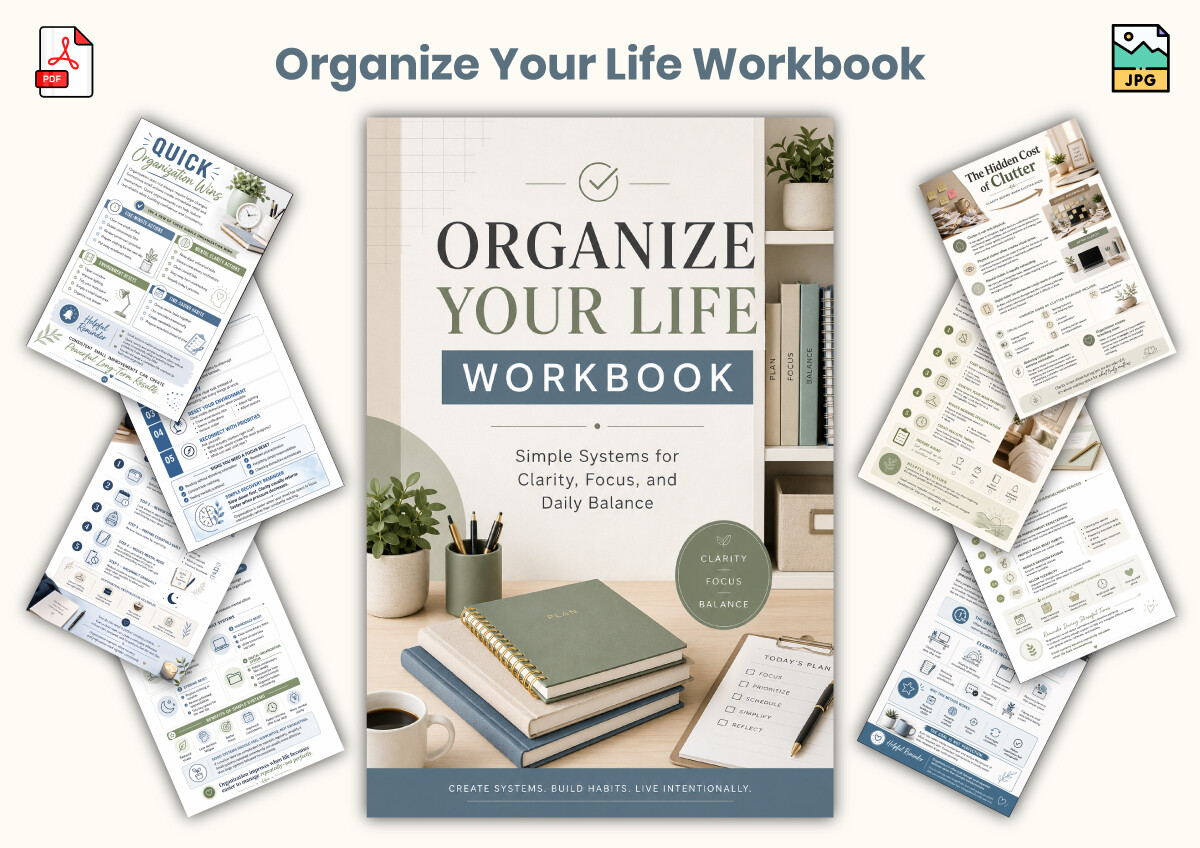Organize Your Life Workbook
