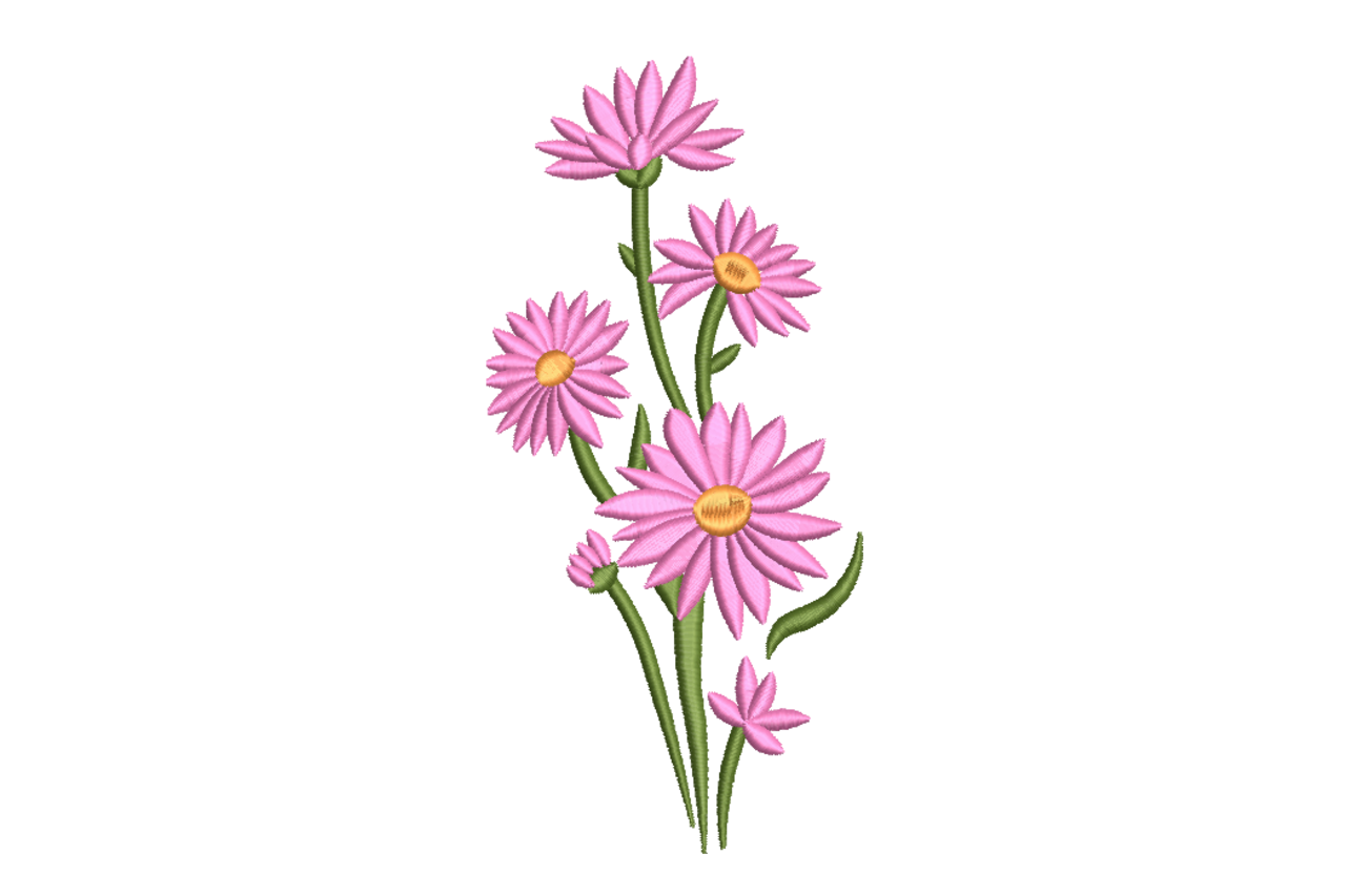 Pink Daisy Floral Spray