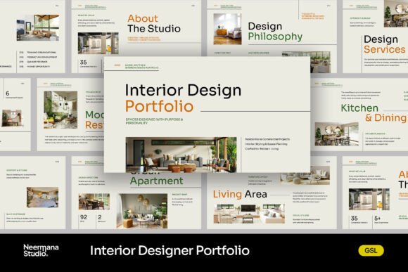 Beige Minimal Interior Design GSL