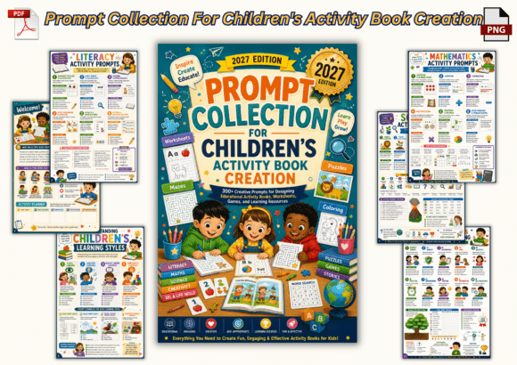 Children's Activity Book Creation
