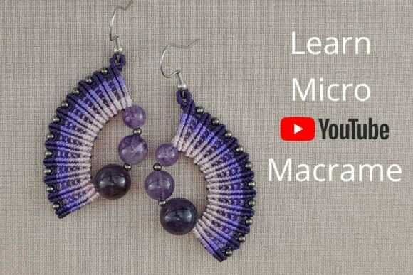 Earrings with 3 Beads
