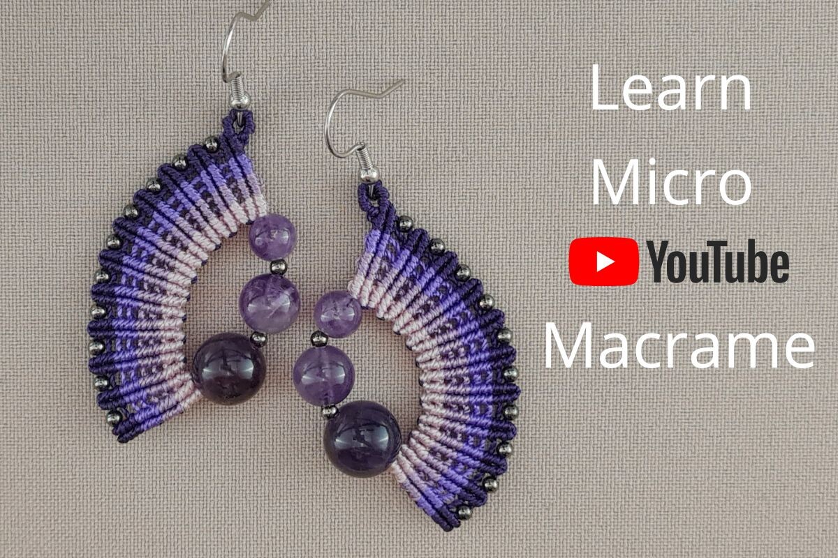 Earrings with 3 Beads