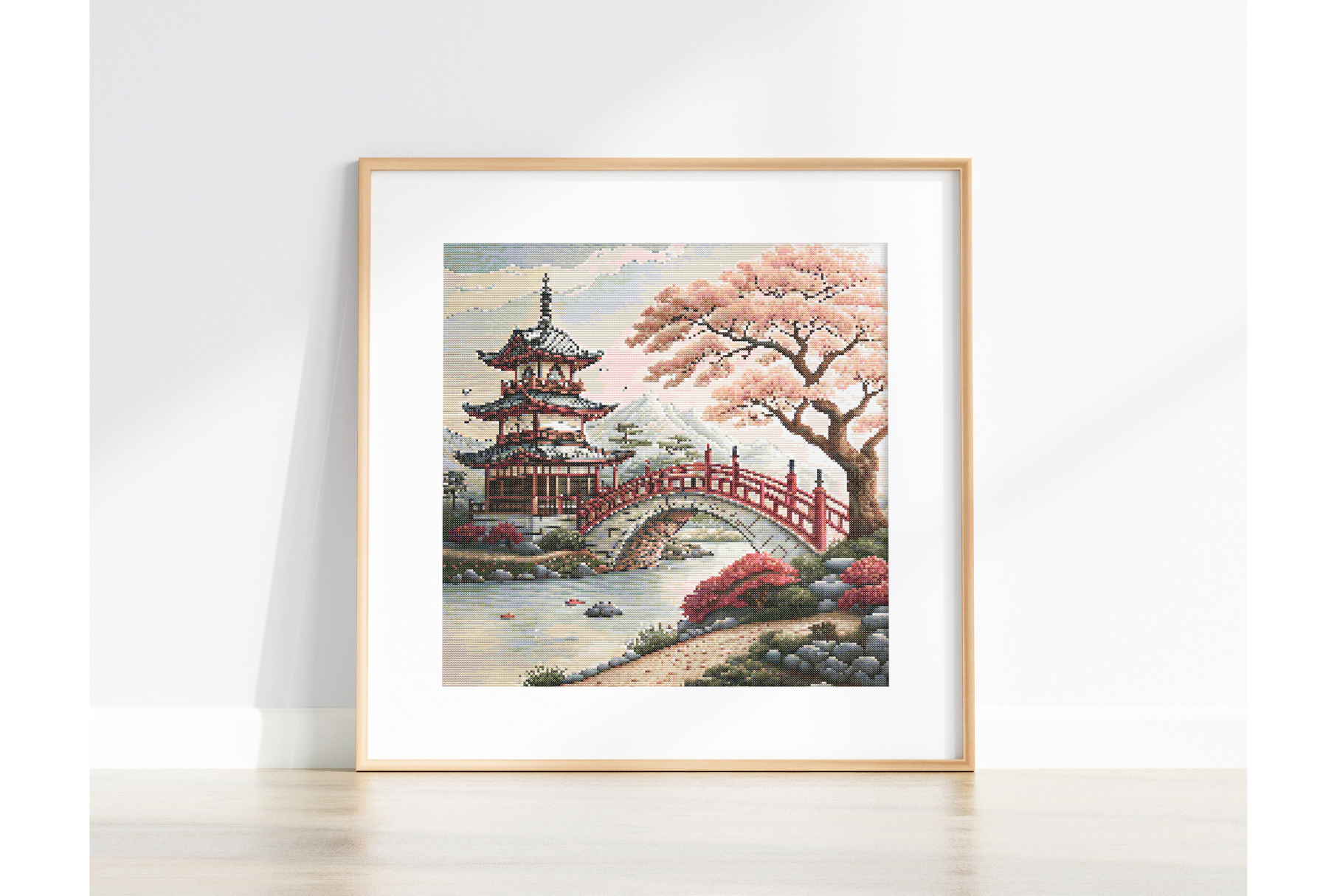 Japanese Cross Stitch Pattern PDF