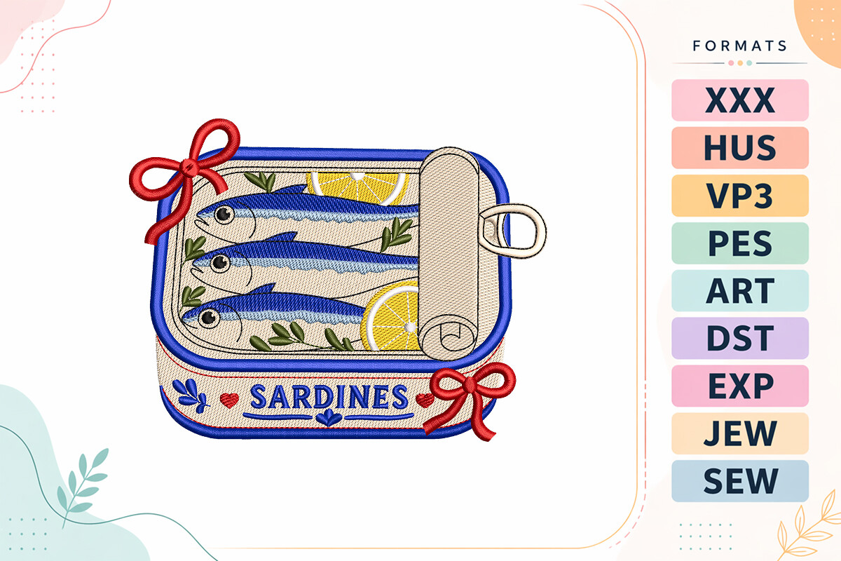 Sardines Tin Summer Seafood