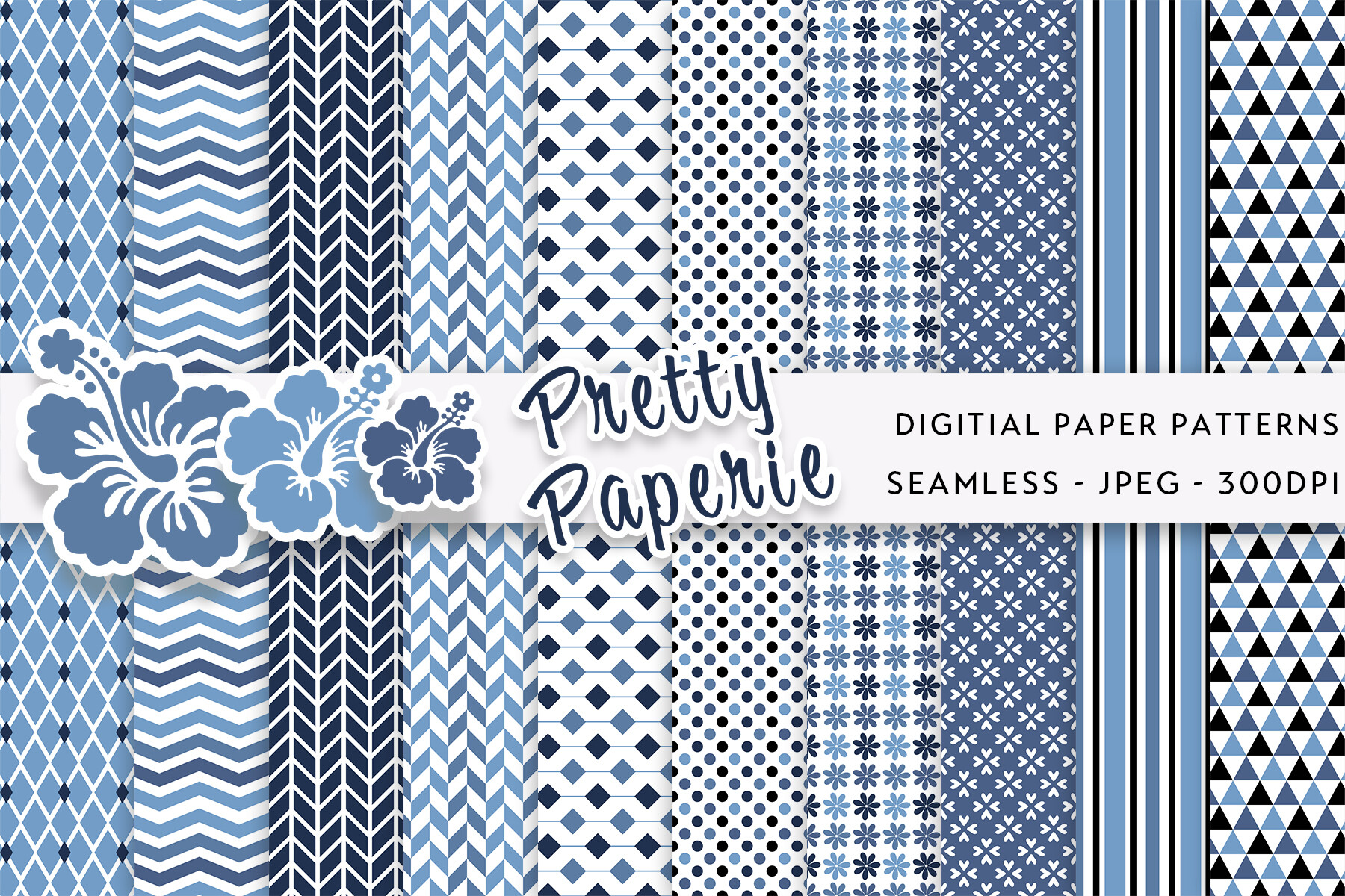 10 Digital Paper Backgrounds