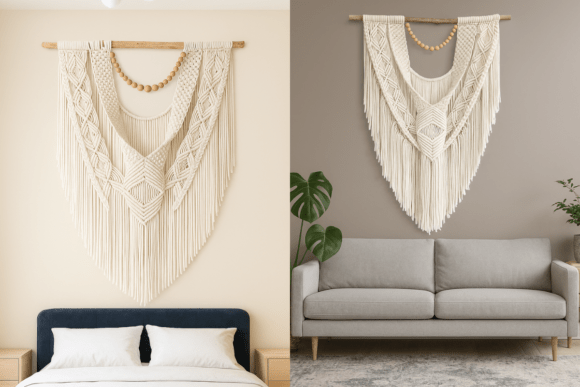 BIG Macrame Wall Hanging PDF Pattern
