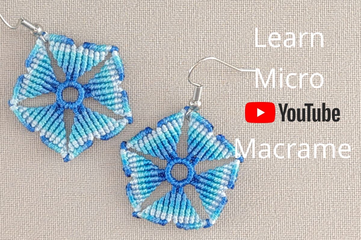 Gradient Blue Earrings