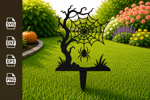 Halloween Garden Stakes Laser Cut Files