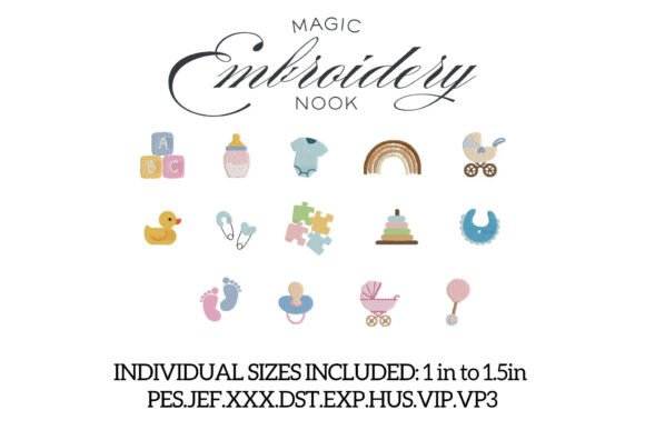 Mini Baby Essentials X 14 Designs