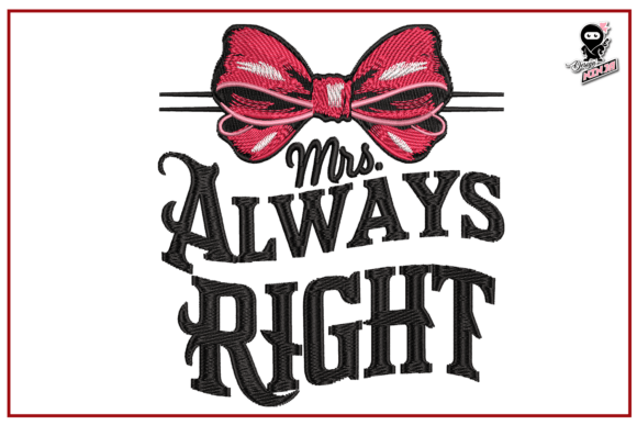 Mrs. Always Right