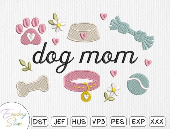 Pet Essentials Embroidery Design