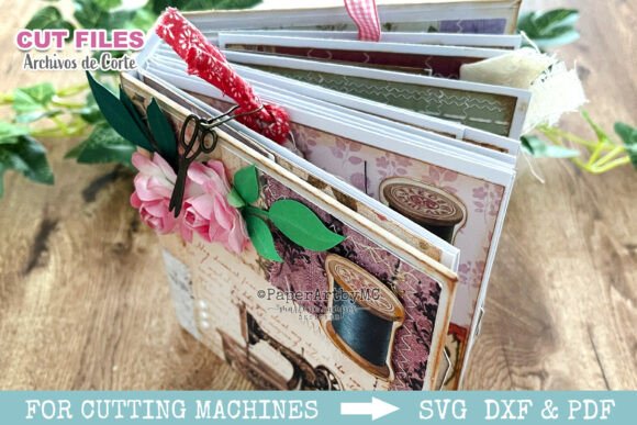 SVG Photo Album Base 5x5" +Folding Panel
