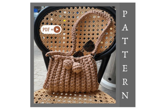 T-Shirt Yarn Crossbody Bag Pattern - free crochet bag pattern