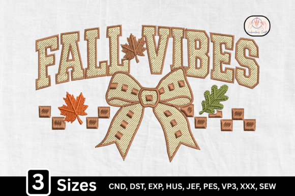 Coquette Autumn Fall Vibes Bow