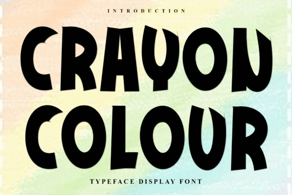 Crayon Colour Fonts