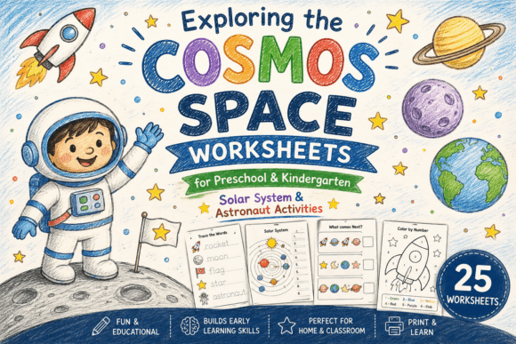 🚀 Exploring the Cosmos – Kindergarten