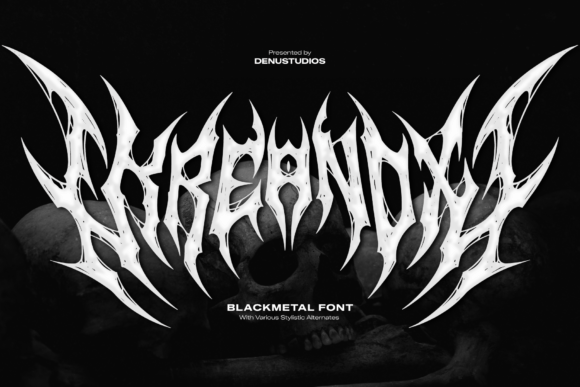 Kreanox Gebrochene Schriftarten Schriftart Von Denustudios