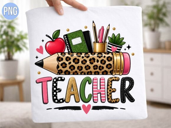 Leopard Teacher Pencil Back to School