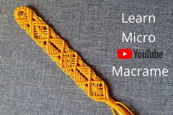 Macrame Bracelet or Bookmark