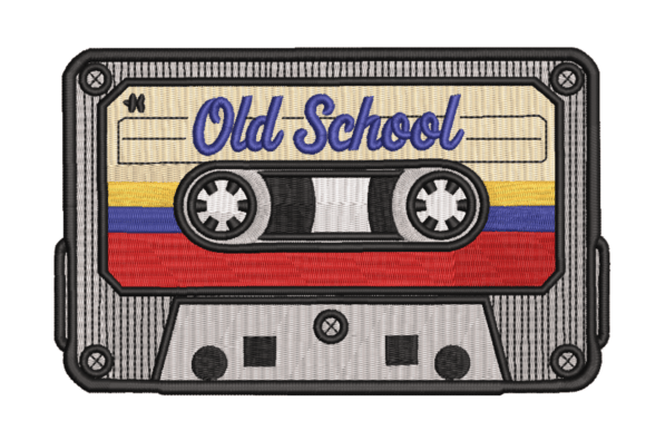 Old School Cassette Tape Retro