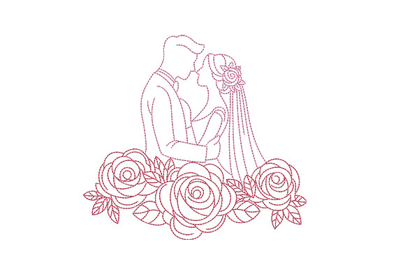 Romantic Rose Couple