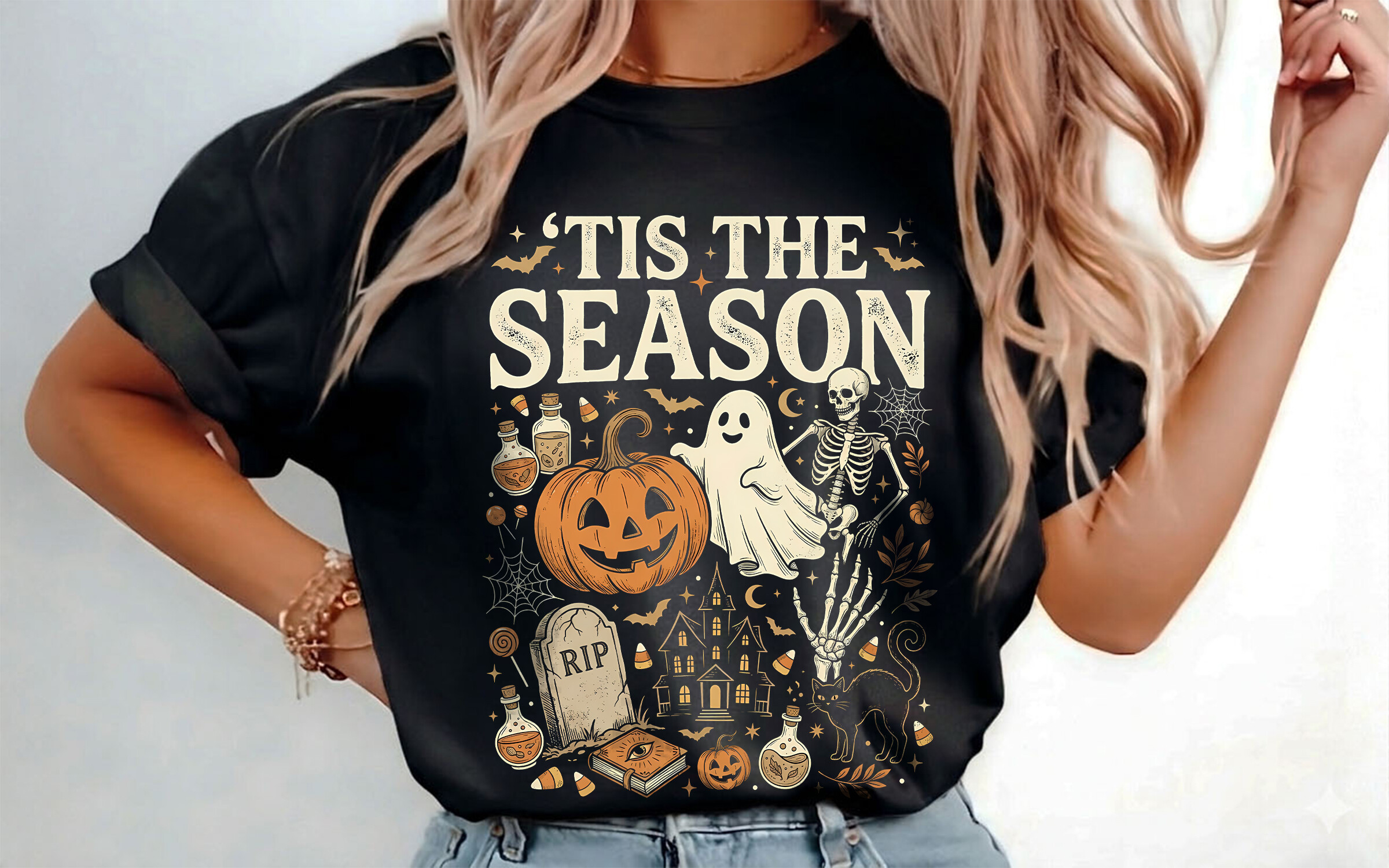 'Tis the Season Halloween — Halloween PNG design preview