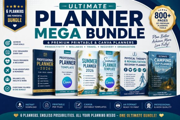 Ultimate Planner Mega Bundle
