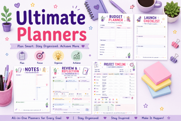 Ultimate Planners Bundle PDF